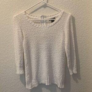H&M white Sweater 100% Cotton
